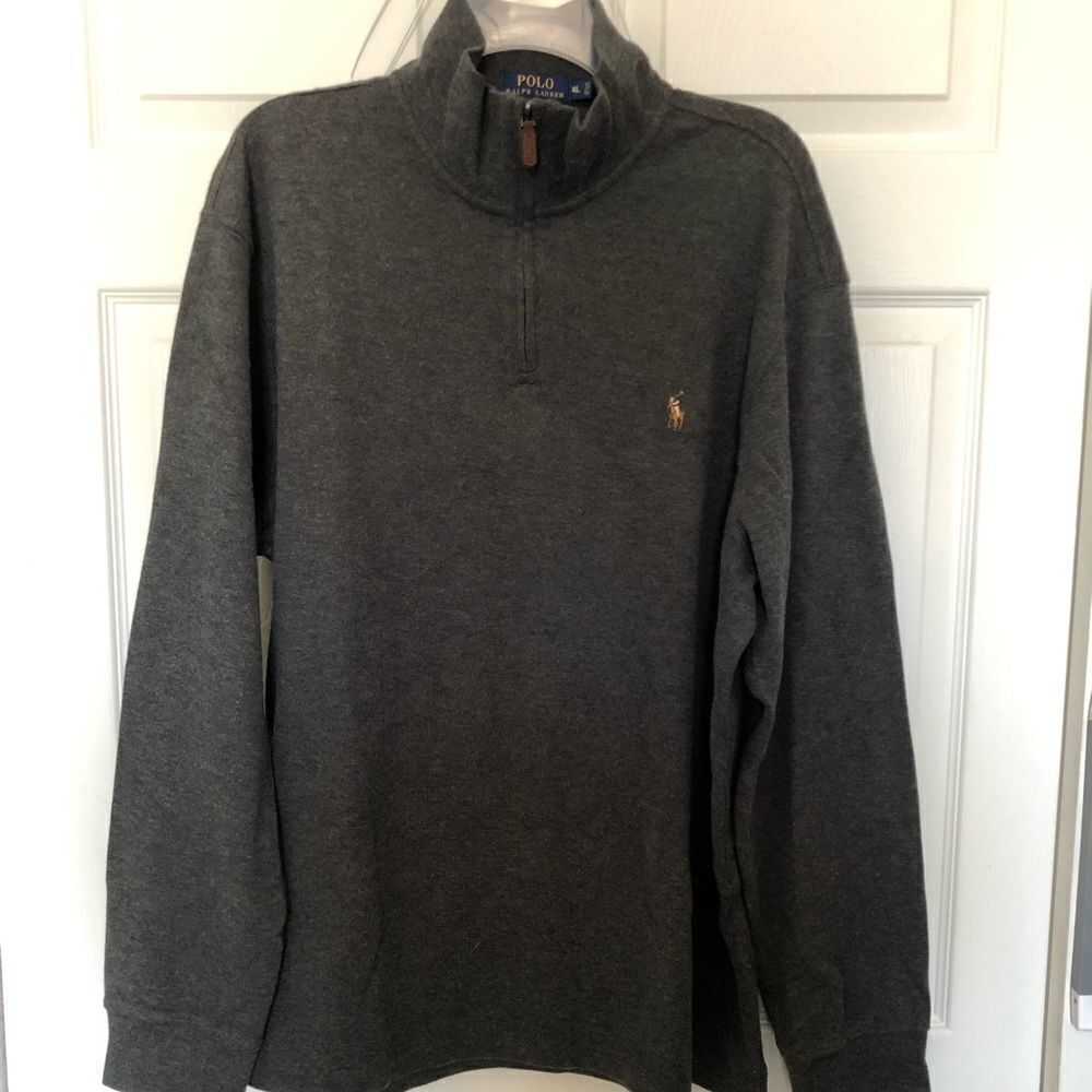 POLO by Ralph Lauren Men’s 1/4 Zip Pullover Sz XL